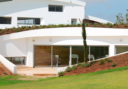 menuiserie aluminium CLUB HOUSE PRESTIGIA GOLF